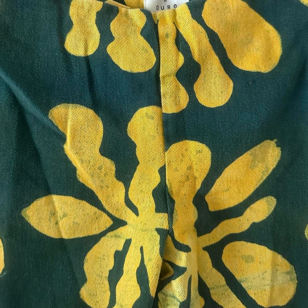 Osei Duro greeen and yellow floral pants - Picture 4 of 6